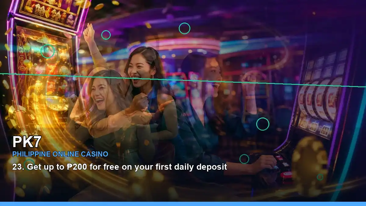 PK7 mobile casino games in a wide-screen reel layout for Philippine players aged 21+